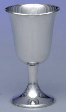 Puritan (Sterling, Hollowware) Sterling Wine Goblet