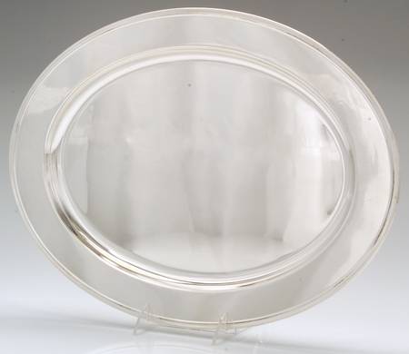 Puritan (Sterling, Hollowware) 18" Oval Serving Platter