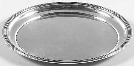 Puritan (Sterling, Hollowware) 10" Round Tray
