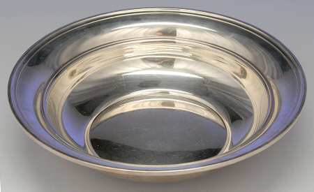 Puritan (Sterling, Hollowware) 9" Round Vegetable Bowl