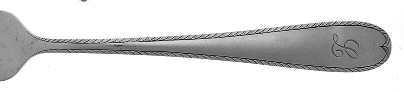 Dolly Madison-Eng. Feathered Edge (Sterling) by Gorham Silver