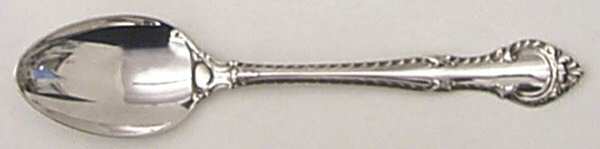 English Gadroon (Sterling, 1939, Monograms) Dessert/Oval Soup Spoon