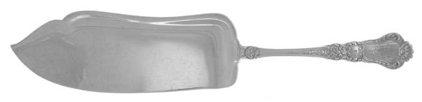 Baronial-Old (Sterling, 1898, No Monograms) Small Solid Fish Serving Knife