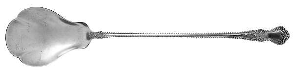Cambridge (Sterling, 1899, Monograms) Large Lettuce Serving Spoon
