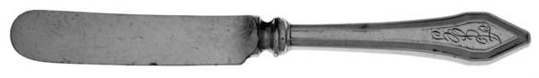 Clermont (Sterling, 1915, No Monograms) Baby Knife with Silverplate Blade