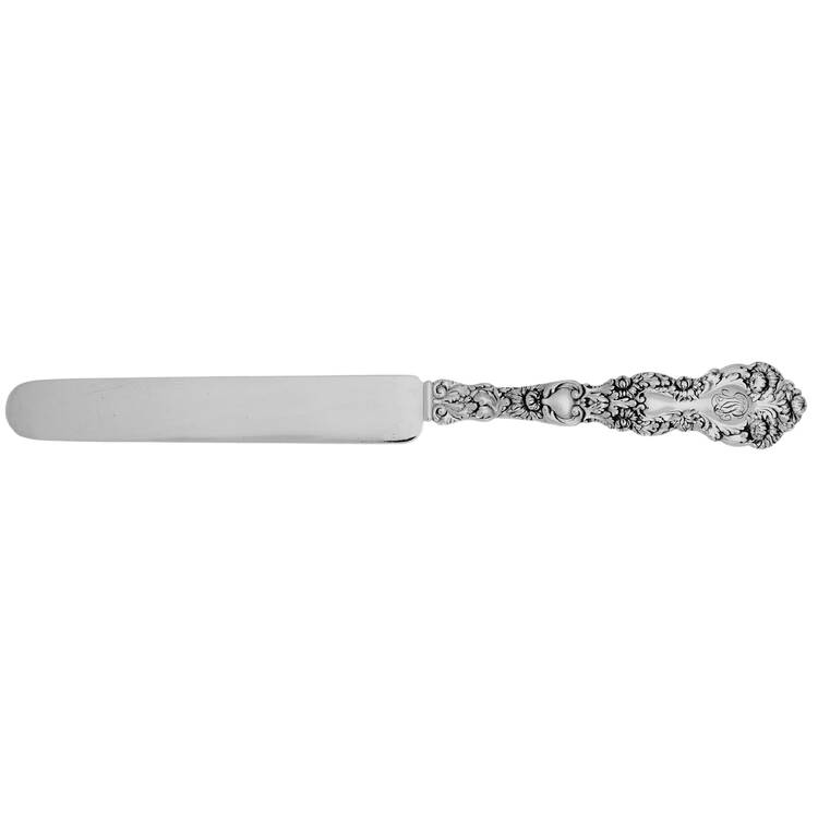 Imperial Chrysanthemum (Sterling, Mono) Tea Knife Solid Piece