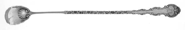 Strasbourg (Sterling, Lion-Anchor-G, 1897) Large Claret Spoon, Solid Piece
