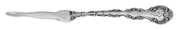 Strasbourg (Sterling, Lion-Anchor-G, 1897) Solid Nut Pick