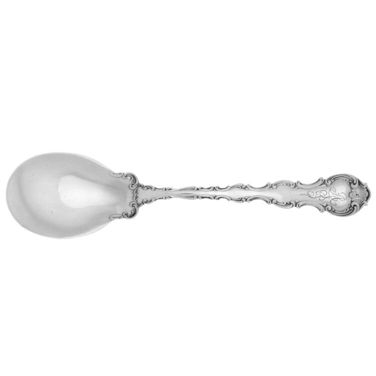 Strasbourg (Sterling, Lion-Ancr-G, 1897, Mono) Small Ice Cream Spoon