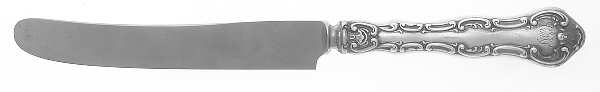 Strasbourg (Sterling, Lion-Ancr-G, 1897, Mono) New French Hollow Knife with Bolster