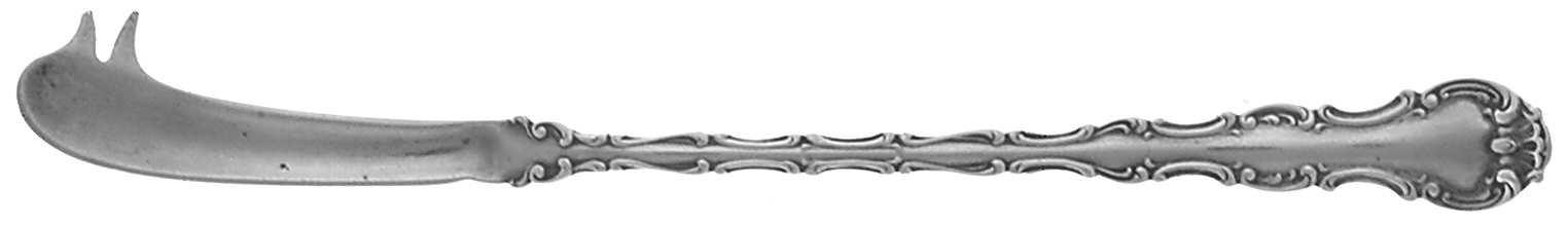 Strasbourg (Sterling, Lion-Ancr-G, 1897, Mono) Solid Butter Pick/Knife