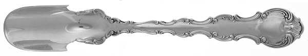 Strasbourg (Sterling, Lion-Anchor-G, 1897) Solid Large Cheese Scoop