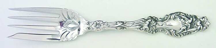 Lily (Sterling, 1991, Monograms) Individual Salad Fork