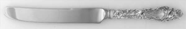 Lily (Sterling, 1991, Monograms) Old French Hollow Knife with Bolster