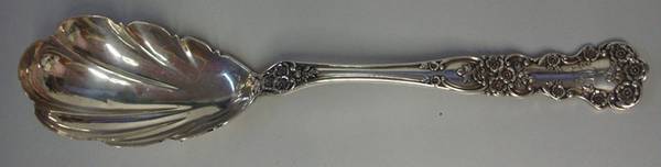 Buttercup (Sterling, Lion-Anchor-G, 1899, No Monos) Spoon-Preserve