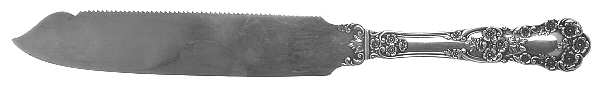 Buttercup (Sterling, Lion-Anchr-G, 1899, Mono) Cake Saw Solid Piece