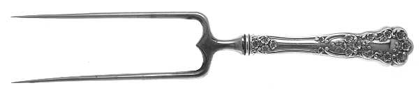 Buttercup (Sterling, Lion-Anchr-G, 1899, Mono) Large Joint/Roast Holder Fork