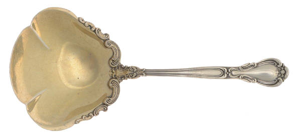 Chantilly (Sterling, 1895, Lion-Anchr-G, Monograms) Bon Bon Scoop