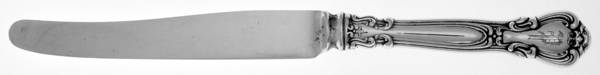 Chantilly (Sterling, 1895, Lion-Anchor-G, No Mono) New French Hollow Knife with Bolster