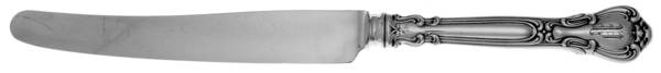 Chantilly (Sterling, 1895, Lion-Anchr-G, Monograms) New French Hollow Knife with Bolster