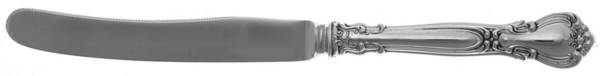 Chantilly (Sterling, 1895, Lion-Anchor-G, No Mono) Orange Knife with Silverplate Blade