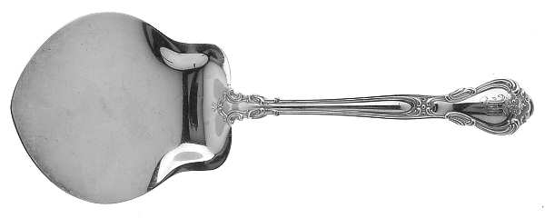 Chantilly (Sterling, 1895, Lion-Anchr-G, Monograms) Solid Waffle Server