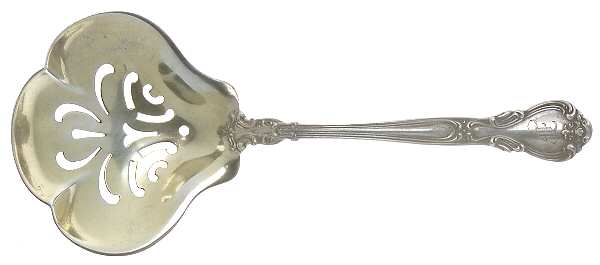 Chantilly (Sterling, 1895, Lion-Anchr-G, Monograms) Large Confection Spoon