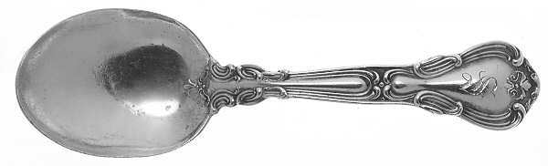 Buckingham (Sterling, 1910) Straight Handle Baby Spoon