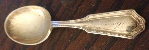 Roanoke (Sterling, 1913) Straight Handle Baby Spoon