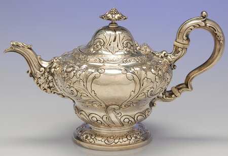 5511A-6A (Sterling, Hollowware) Teapot