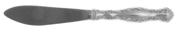 Louis XV (Sterling, 1891) Hollow Handle Master Butter Knife