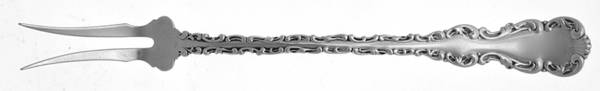 Louis XV (Sterling, 1891) Two-Tine Butter Pick