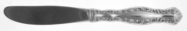 Louis XV (Sterling, 1891) Modern Hollow Butter Spreader (Stainless)