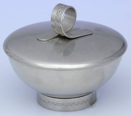 Ranka-Royal Swedish (Stainless, Hollowware) Sugar Bowl with Lid