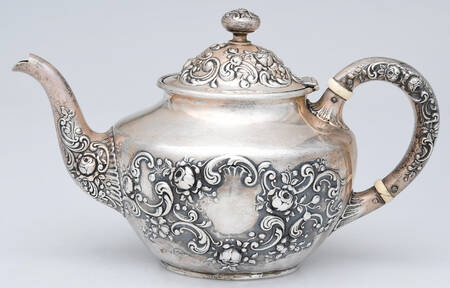 Fleury (Sterling, 1909, Hollowware) Teapot