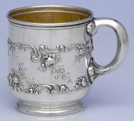 Fleury (Sterling, 1909, Hollowware) Footed Baby Cup