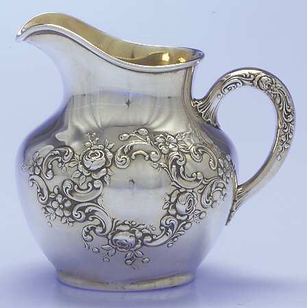 Fleury (Sterling, 1909, Hollowware) Creamer