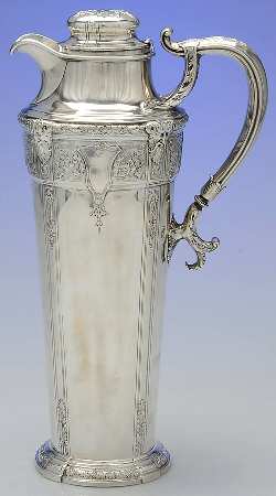 Florentine-Florenz (Sterling, 1901, Hollowware) Cocktail Shaker