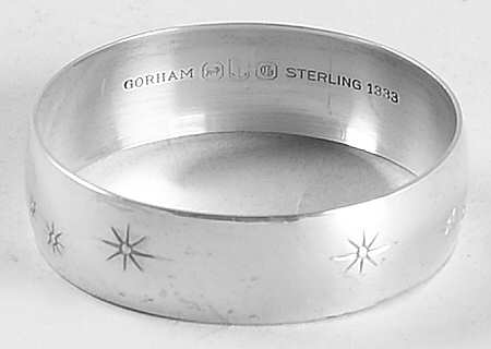 Celeste (Sterling, 1956, Hollowware) Sterling Napkin Ring