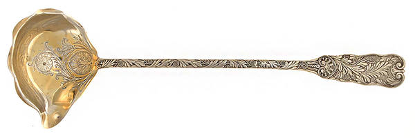 St. Cloud (Sterling, 1885) Bright Cut Solid Punch Ladle