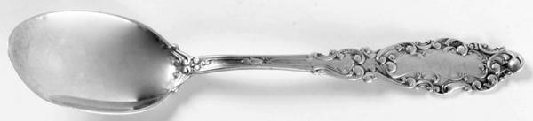 Luxembourg (Sterling, 1893, Monograms) Teaspoon