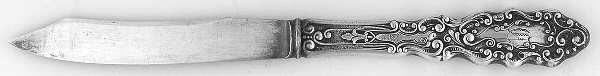 Luxembourg (Sterling, 1893) Individual Fruit Knife with Silverplate Blade