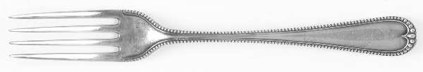 Newcastle (Sterling, 1895, Monograms) Solid Youth Tea Fork