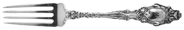 Virginiana (Sterling, 1904-1905, Monograms) Fork