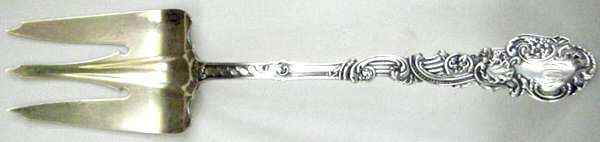 Marie Antoinette (Sterling, 1890) Oversize Solid Salad Servng Fork