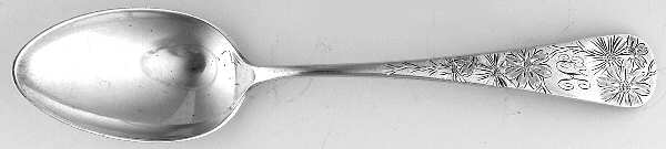 Chrysanthemum (Sterling, 1885) Dessert/Oval Soup Spoon