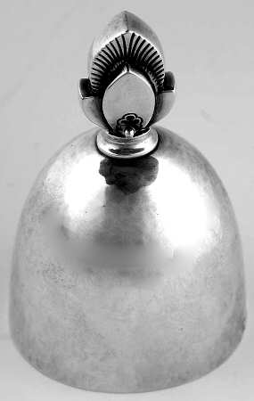 Cactus (Sterling, 1930, Hollowware) Sterling Tea Bell