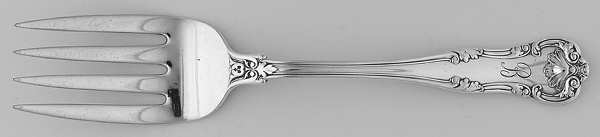 Regent (Silverplate, 1902-1903) Medium Solid Cold Meat Serving Fork