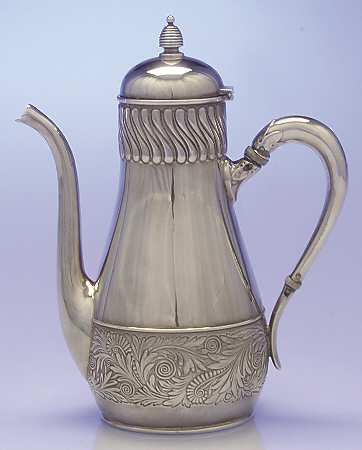 St. Cloud (Sterling, 1885, Hollowware) Sterling Demitasse Pot