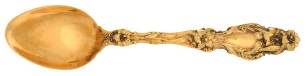Lily (Sterling, 1991, No Monograms) Demitasse Spoon